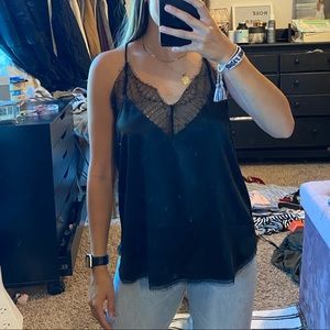 Lace tank top